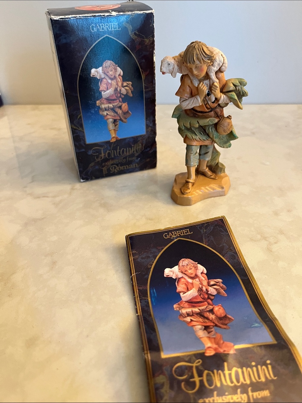 FONTANINI Heritage Nativity Gabriel “5 Italian 1992